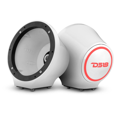 DS18 EN-JS6/WH, hvide 6.5 tommer højttalerpods med RGB i gruppen Nyheder hos BRL (803ENJS6WH)