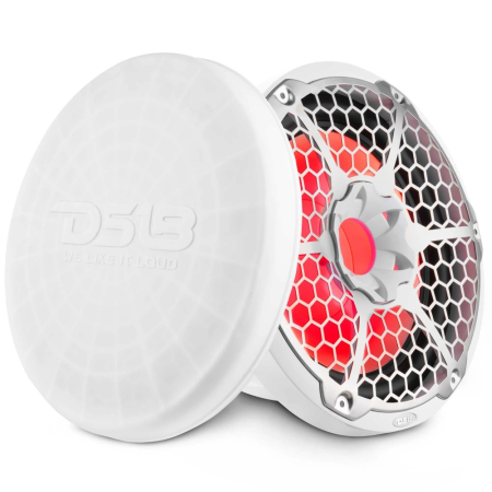 DS18 NXL-12SUB/WH, hvid 12 tommers marinebas med LED, par i gruppen Nyheder hos BRL (803NXL12SUBWH)