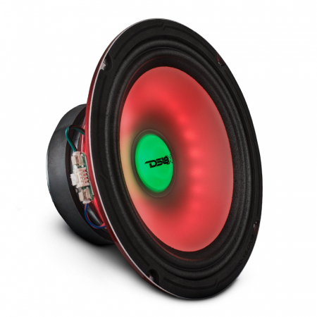 DS18 PRO-X8.4RGB, 8 tommer RGB LED-mellembas, styk i gruppen Bilstereo / Bilhøjttalere / Bas-/Mellemtoner hos BRL Electronics (803PROX84RGB)
