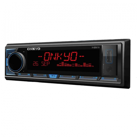Onkyo X-QS616, Bluetooth-bilstereo med 3 par lavniveau i gruppen Bilstereo / Autoradio / 1DIN hos BRL Electronics (806XQS616)