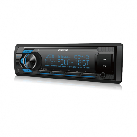 Onkyo X-QS725, Bluetooth-bilradio med 3 par lav niveau (4V) i gruppen Bilstereo / Autoradio / 1DIN hos BRL Electronics (806XQS725)