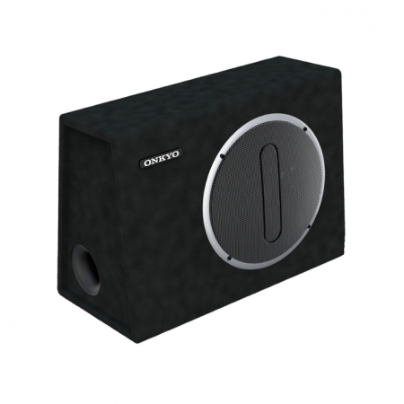 Onkyo X-W250AW, slank aktiv 10 tommers basboks i gruppen Bilstereo / Bas / Aktiv subwoofer hos BRL Electronics (806XW250AW)