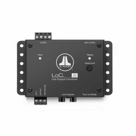 JL Audio LoC-22, 2-kanals høj-lavniveauomformer i gruppen Bilstereo / Tilbehør / Hi-/Low-konvertere hos BRL (807LOC22)