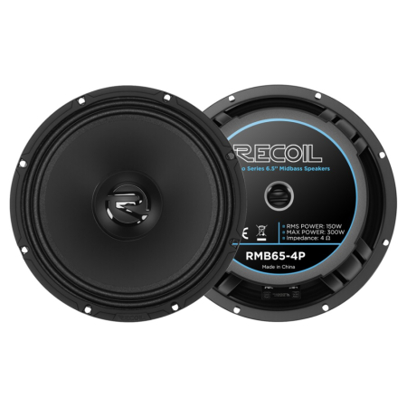Recoil RMB65-4P, 6,5-tommers midbas/mellemtone, par i gruppen Bilstereo / Bilhøjttalere / Bas-/Mellemtoner hos BRL (808RMB654P)