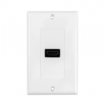 System One WP881 Wallplate HDMI i gruppen Hjemmestereo / Tilbehør / Stik og paneler hos BRL Electronics (815WP881)