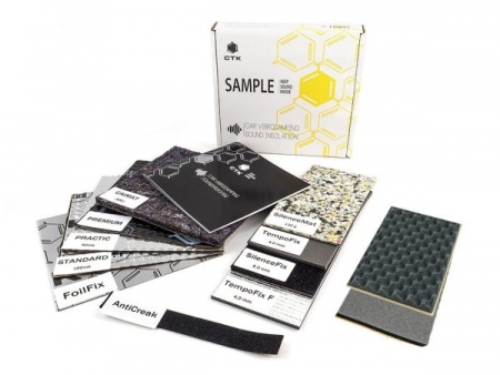 CTK SampleBox startkit i gruppen Bilstereo / Tilbehør / Dæmpemateriale hos BRL (827SAMPLEBOX)