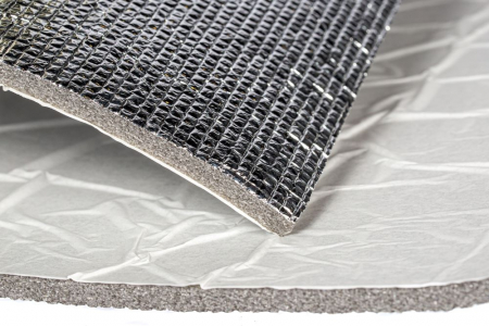 Vibrofiltr PPE ECO Foil 8 mm, lösa ark, ljud-och värmeisolerande matta i gruppen Bilstereo / Tilbehør / Dæmpemateriale hos BRL Electronics (828PPEECO8FARK)