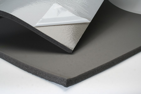 Vibrofiltr Autoshim Black Flex Rubber Foam 6 mm, 15 meter rulle i gruppen Bilstereo / Tilbehør / Dæmpemateriale hos BRL Electronics (828ROLLABFRF6)