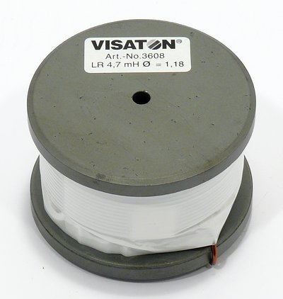Visaton ferritspole LR 10 mH / 56mm i gruppen Hjemmestereo / Byg selv / Delefiltre hos BRL Electronics (8303613)