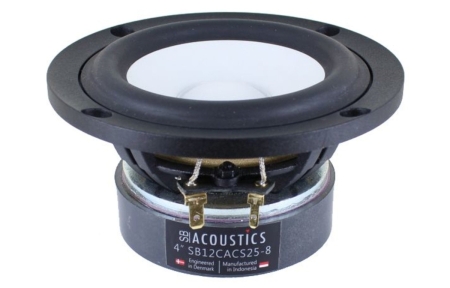 SB Acoustics SB12CACS25-8, 4 tommers bas/mellemtone i gruppen Nyheder hos BRL (832SB12CACS258)