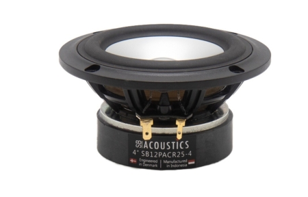SB Acoustics SB12PACR25-4, 4 tommers mellemtone i gruppen Nyheder hos BRL (832SB12PACR254)