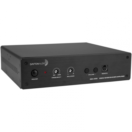 Dayton Audio BSA-200 bryggningsbar förstärkare med lågpassfilter i gruppen Hjemmestereo / Forstærker / Stereoforstærker hos BRL Electronics (860BSA200)
