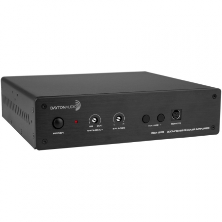 Dayton Audio BSA-200 bryggningsbar förstärkare med lågpassfilter i gruppen Hjemmestereo / Forstærker / Subwooferforstærker hos BRL Electronics (860BSA200)