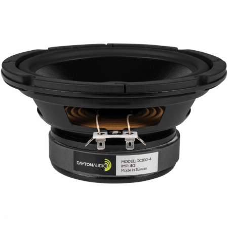 Dayton Audio DC160-4, 6.5tums midbas/mellanregister i gruppen Hjemmestereo / Byg selv / Højttalerenheder hos BRL Electronics (860DC1604)