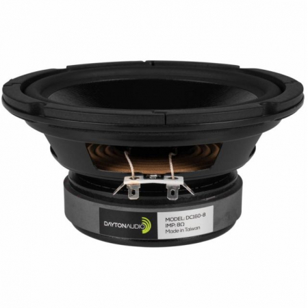 Dayton Audio DC160-8, 6.5tums midbas/mellanregister i gruppen Hjemmestereo / Byg selv / Højttalerenheder hos BRL Electronics (860DC1608)