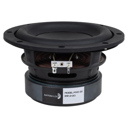 Dayton Audio MX6-22, 6.5 tommer bas/mellembas i gruppen Nyheder hos BRL (860MX622)