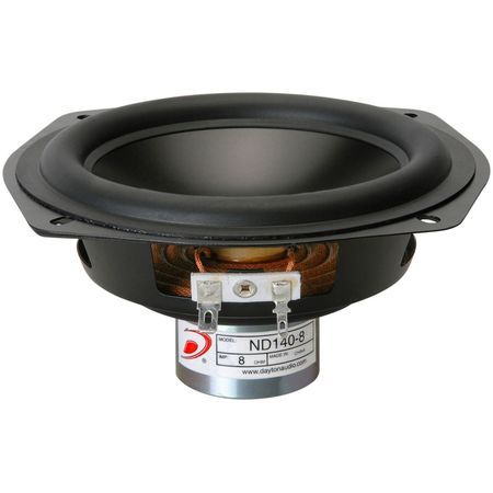 Dayton Audio ND 140-8 i gruppen Hjemmestereo / Højttalere / Højttalerenheder Byggesæt / 5.25” hos BRL Electronics (860ND1408)