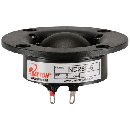 Dayton Audio ND28F-6, diskant i gruppen Hjemmestereo / Byg selv / Højttalerenheder hos BRL Electronics (860ND28F6)