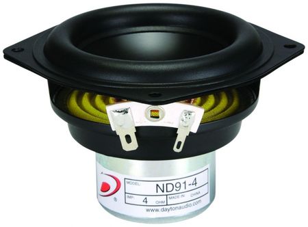 Dayton Audio ND91-4  i gruppen Hjemmestereo / Højttalere / Højttalerenheder Byggesæt / 3.5” hos BRL Electronics (860ND914)