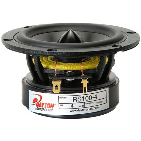 Dayton Audio RS100-4  i gruppen Hjemmestereo / Højttalere / Højttalerenheder Byggesæt / 4” hos BRL Electronics (860RS1004)