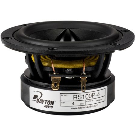 Dayton Audio RS100P-4 4tum i gruppen Hjemmestereo / Højttalere / Højttalerenheder Byggesæt / 4” hos BRL Electronics (860RS100P4)