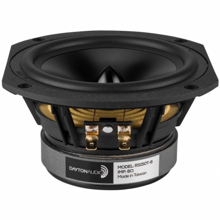 Dayton Audio RS150T-8, 6tums midbas/mellanregister, styck i gruppen Hjemmestereo / Byg selv / Højttalerenheder hos BRL Electronics (860RS150T8)