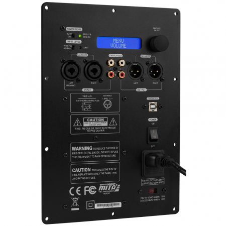 Dayton Audio SPA250DSP i gruppen Hjemmestereo / Forstærker / Subwooferforstærker hos BRL Electronics (860SPA250DSP)