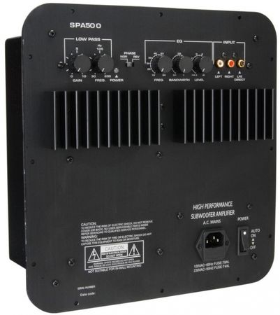 Dayton Audio SPA500 i gruppen Hjemmestereo / Forstærker / Subwooferforstærker hos BRL Electronics (860SPA500)