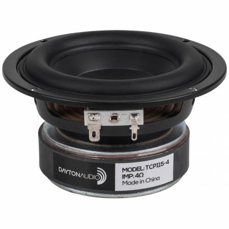 Dayton Audio TCP115-4, 4tums midbas i gruppen Hjemmestereo / Byg selv / Højttalerenheder hos BRL Electronics (860TCP1154)
