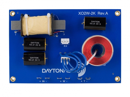 Dayton Audio XO2W-2K i gruppen Hjemmestereo / Byg selv / Delefiltre hos BRL Electronics (860XO2W2K)