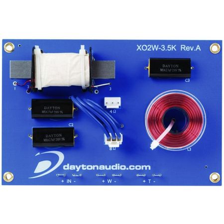 Dayton Audio XO2W-3.5K  i gruppen Hjemmestereo / Tilbehør / Delefilter hos BRL Electronics (860XO2W35K)