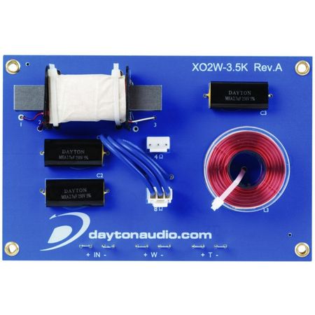 Dayton Audio XO2W-3.5K  i gruppen Hjemmestereo / Byg selv / Delefiltre hos BRL (860XO2W35K)