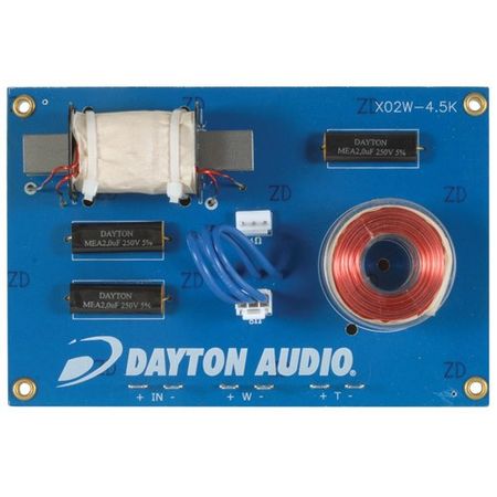 Dayton Audio XO2W-4.5K  i gruppen Hjemmestereo / Byg selv / Delefiltre hos BRL Electronics (860XO2W45K)