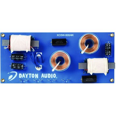 Dayton Audio XO3W-500/4K i gruppen Hjemmestereo / Tilbehør / Delefilter hos BRL Electronics (860XO3W5004K)