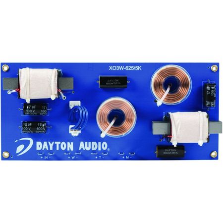 Dayton Audio XO3W-625/5K i gruppen Hjemmestereo / Byg selv / Delefiltre hos BRL Electronics (860XO3W6255K)