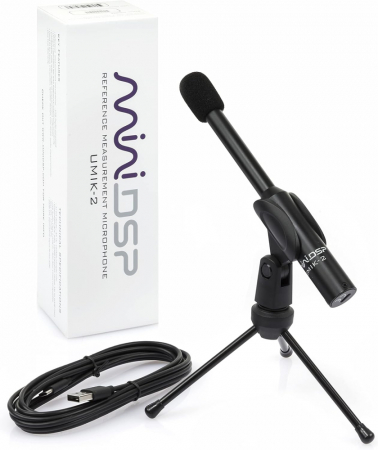 MiniDSP UMIK-2, USB-mätmikrofon i gruppen Hjemmestereo / Tilbehør / Måle- og kalibreringsudstyr hos BRL Electronics (865UMIK2)