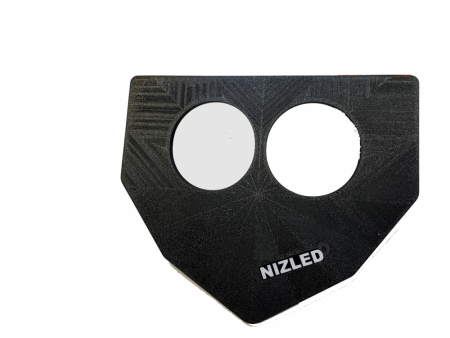 Yamaha 2019-2023 3D print gopro Lampfäste Nizled 2xE30F/E40F i gruppen Bilstereo / LED-lys / Enduro / Hvad passer til min motorcykel / Yamaha / 2019- hos BRL Electronics (871210202)