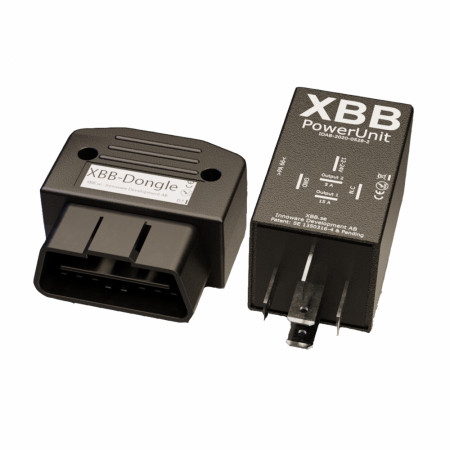 XBB DONGLE® & XBB POWERUNIT®, OBD-kit för helljussignal i gruppen Bilstereo / LED-lys / Monteringstilbehør hos BRL Electronics (871270425)