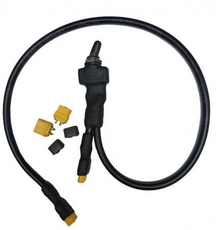 Camelbagbrytare On/off-kabel för alla lampor XT60 i gruppen Bilstereo / LED-lys / Enduro / Kabler hos BRL Electronics (871DEPAKABEL2)