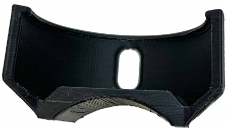3D printad snusdosehållare (70mm) för montering på gaffelben mc (buntband). i gruppen Bilstereo / LED-lys / Enduro / Tilbehør hos BRL Electronics (871DOSAHGAFFEL)