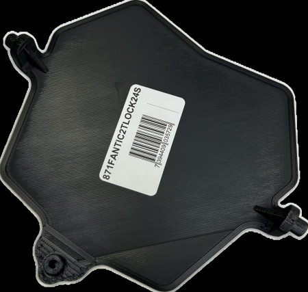 Skyddsplåt lamphus Fantic 2-takt 2024- svart i gruppen Bilstereo / LED-lys / Enduro / Hvad passer til min motorcykel / KTM / 2024- hos BRL (871FANTIC2TLOCK24S)