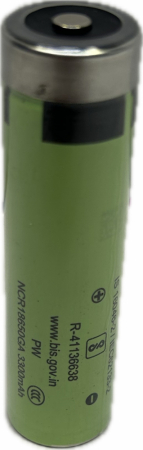Nizled reserv batteri till Ficklampa, (18650 cell) 3300mah Panasonic i gruppen Bilstereo / LED-lys / Enduro / Hjelmkit hos BRL (871HLF10WBATTERI)