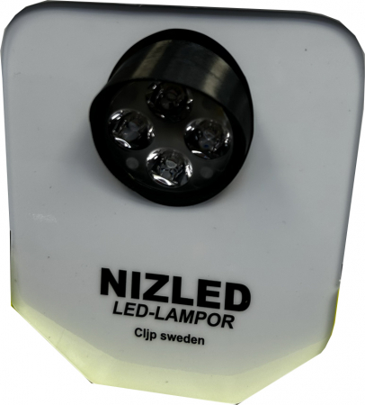 Singellampfäste 50w Husqvarna 2024-, vit, kallvit 1xE406k i gruppen Bilstereo / LED-lys / Enduro / Hvad passer til min motorcykel / Husqvarna / 2024- / 4-takt hos BRL Electronics (871HUSA24E40F1)