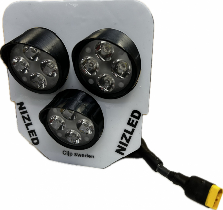 Trippelljus 110w värsting Husqvarna 4-takt, 2-takt utan fläkt 2024-, vit, kallvit 3xE406k NIZLED i gruppen Bilstereo / LED-lys / Enduro / Hvad passer til min motorcykel / Husqvarna / 2024- / 4-takt hos BRL Electronics (871HUSA24E40F3)