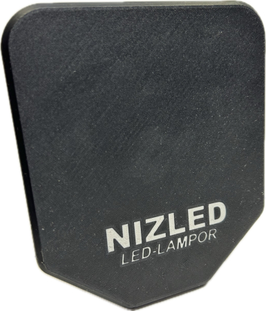 Skyddsplåt lamphus Husqvarna 2024-, svart i gruppen Bilstereo / LED-lys / Enduro / Hvad passer til min motorcykel / Husqvarna / 2024- hos BRL (871HUSALOCK24S)