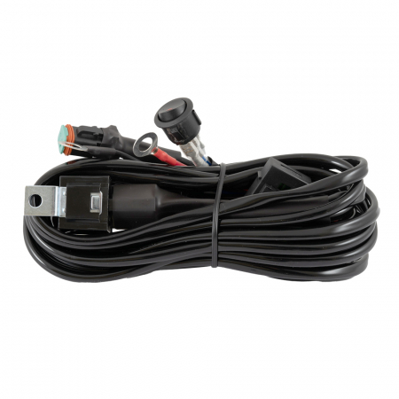 NIZLED kabelstam med 12V-relä och DT-kontakt i gruppen Bilstereo / LED-lys / Monteringstilbehør hos BRL Electronics (871KABEL2001DT)
