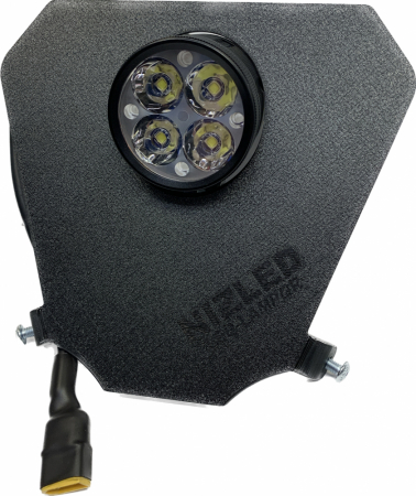 Lampfäste KTM 2020-2023, 40w med 1st NIZLED R40DRL kallvit i gruppen Bilstereo / LED-lys / Enduro / Hvad passer til min motorcykel / KTM / 2020-2023 hos BRL Electronics (871KTM20R40D1)