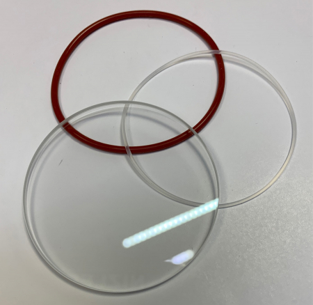 Reservdels glas/o-ring till Nizled R40DRL lampa i gruppen Bilstereo / LED-lys / Enduro / Tilbehør hos BRL (871R40DRLGLAS)