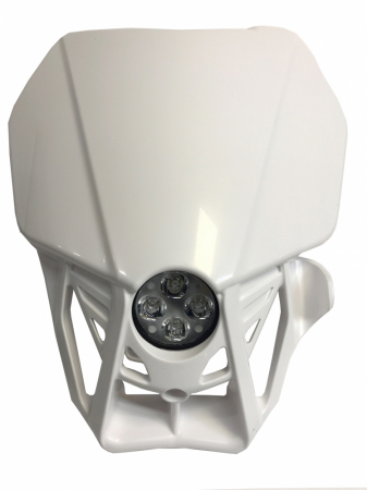 TM Racing 2020-2022, vit, varmvit 1xE40F5K (50W) lampkåpa i gruppen Bilstereo / LED-lys / Enduro / Hvad passer til min motorcykel / TM Racing / 2020- hos BRL Electronics (871TMV20E40F5K)