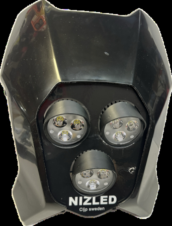 Trippelljus kallvit 105w Triumph 2024-, 3xE306k NIZLED i gruppen Bilstereo / LED-lys / Enduro / Hvad passer til min motorcykel / Triumph / 2024- hos BRL (871TRIUMPHS24E30F3)
